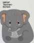 Preview: Tierbeutel Elefant by Käselotti Panel ca. 80 cm 